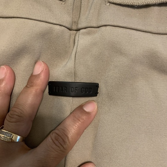 Fear Of God Sweatpants Sweats Pants Joggers RARE TAN COLOR Size Extra Small - Picture 4 of 7